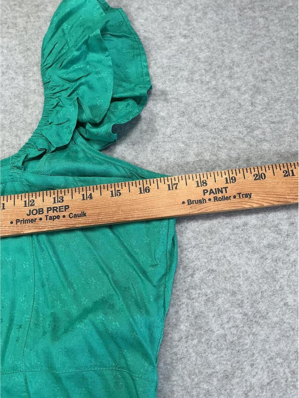 Billabong x Sincerely Jules Green Button Front Midi Dress Medium NWT - Picture 10 of 10